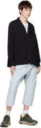 Fumito Ganryu White 3D Cut Jeans