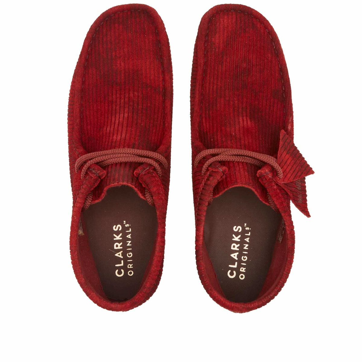 CLARKS originals Wallabee バーガンディスエード Clarks Originals Men's Wallabee Boot Corduroy in Burgundy