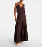 Ferragamo Gathered gown