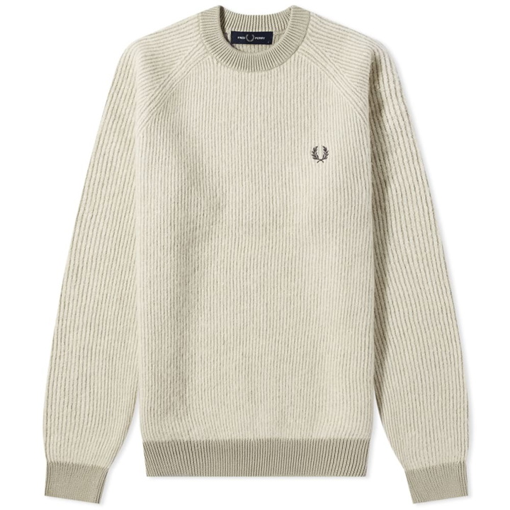 Photo: Fred Perry Alpaca Blend Ribbed Knit