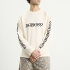 Heresy Men's Wrought Long Sleeve Waffle T-Shirt in Ecru