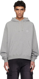 1017 ALYX 9SM Gray Boxy Pullover Hoodie