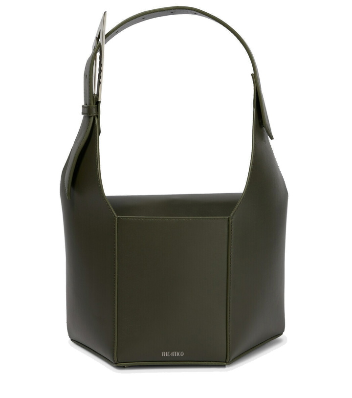 Photo: The Attico - 6 PM Medium leather shoulder bag