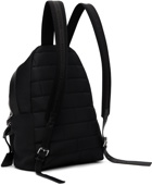 Moschino Black Printed Backpack