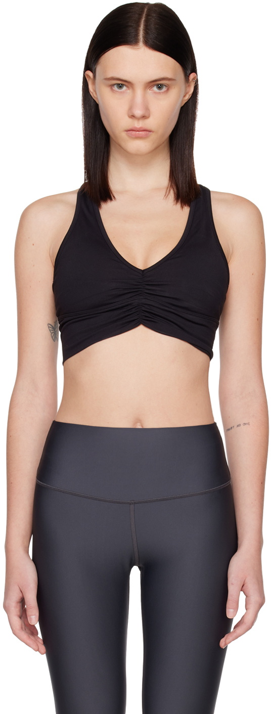 Alo Black Splendor Sports Bra Aloye