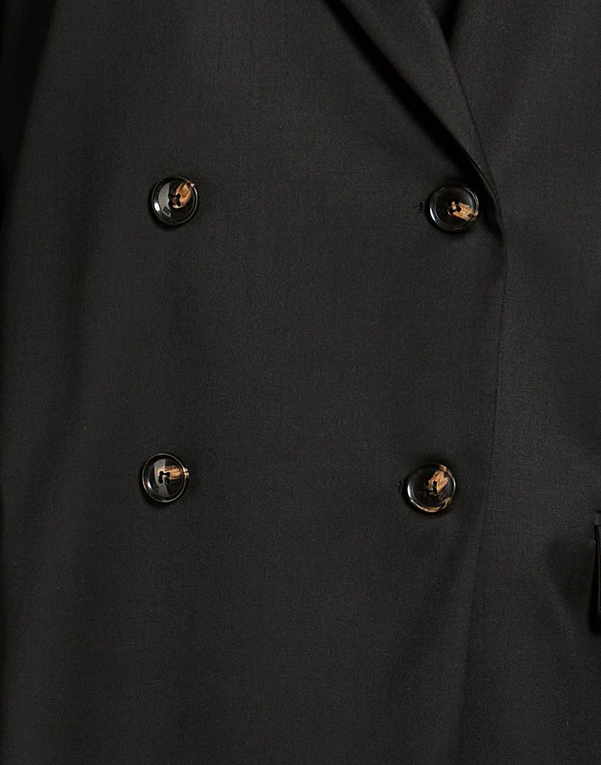 Ganni Womens Blazer in Black