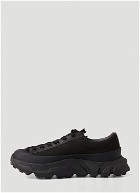 Track Sole Sneakers in Black