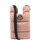 Moncler Men's Legere Small Crossbody Bag in Pink