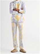 Jungmaven - Yelapa Tapered Tie-Dyed Hemp and Organic Cotton-Blend Jersey Sweatpants - Yellow