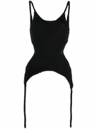 AISLING CAMPS Black Kora Cut-Out Top