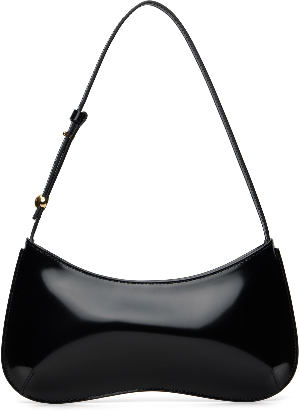 JACQUEMUS Black 'The Bisou' Bag