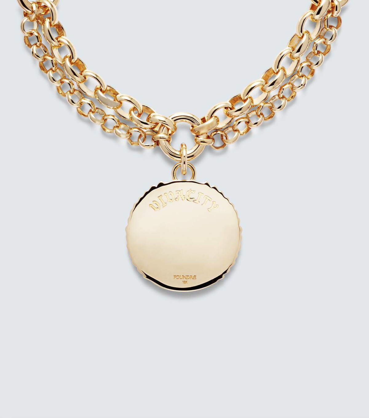 FoundRae Vivacity 18kt gold bracelet with diamonds