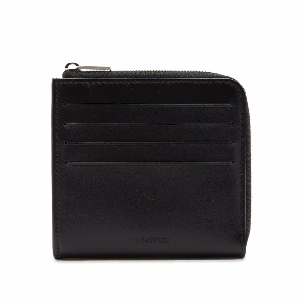 Jil Sander Men's Multi Card Holder in Black Jil Sander