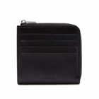 Jil Sander Men's Multi Card Holder in Black