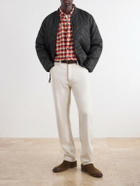 RRL - Matlock Checked Cotton-Flannel Shirt - Red