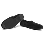 Mulo - Suede Loafers - Black