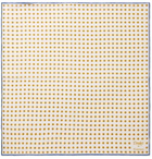 Kingsman - Drake's Polka-Dot Linen Pocket Square - Yellow