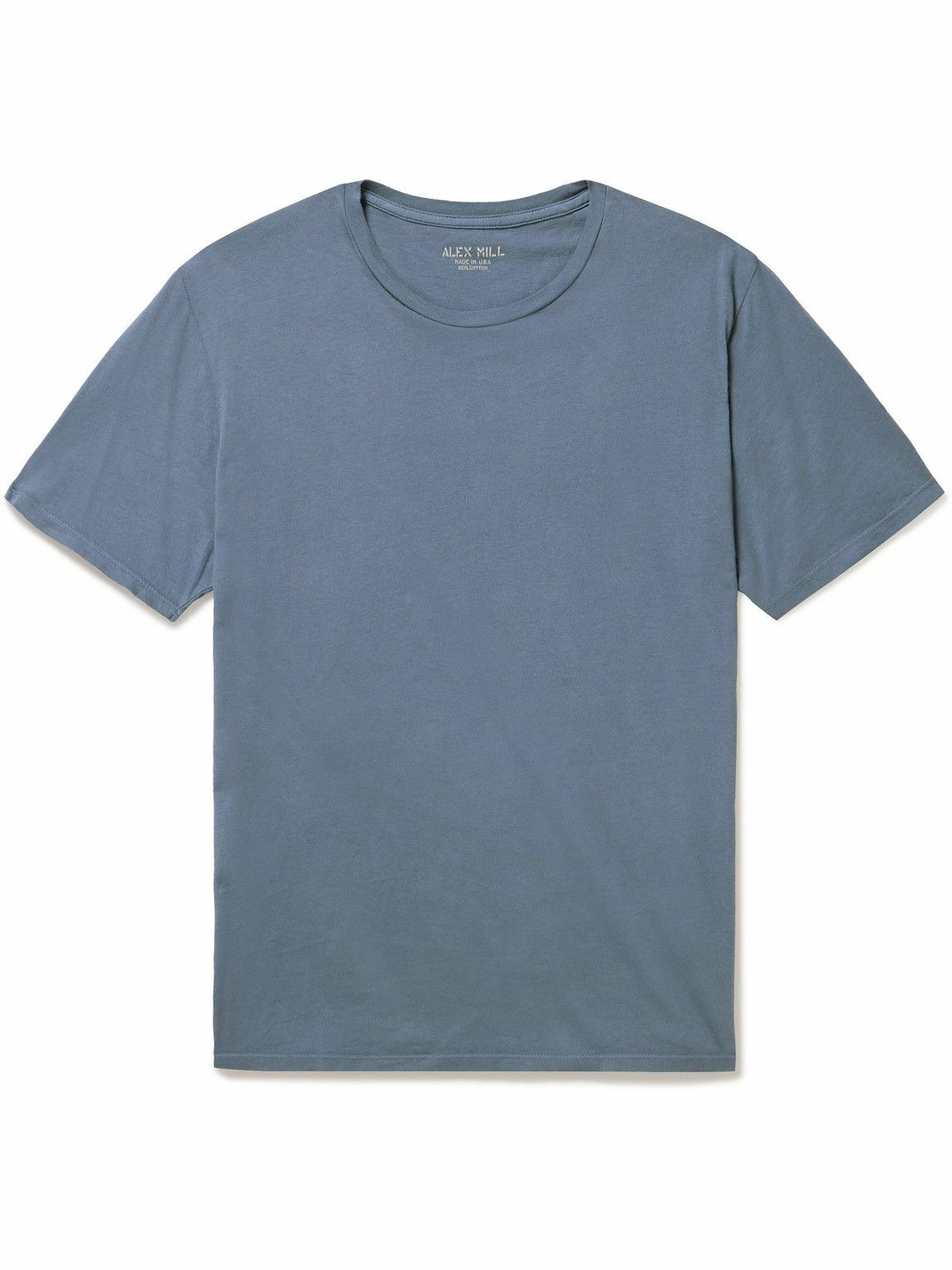 Alex Mill - Mercer Cotton-Jersey T-Shirt - Blue Alex Mill