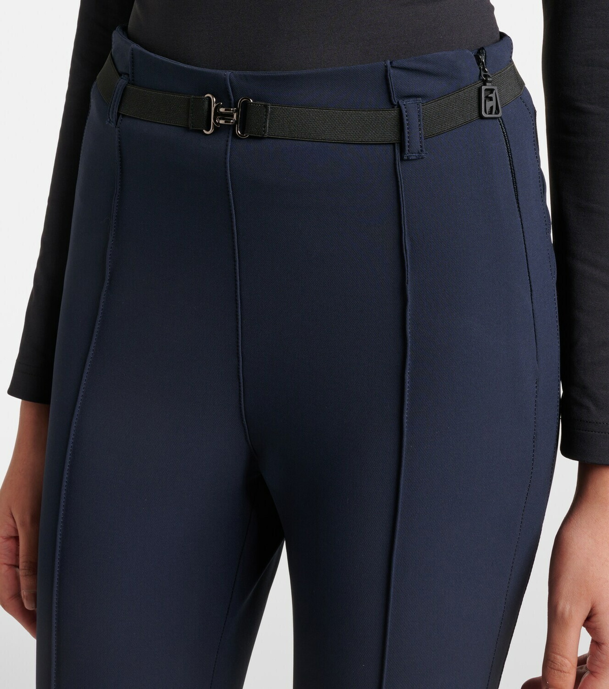 Toni Sailer Theodora belted stirrup ski pants