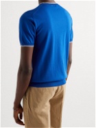 Altea - Striped Cotton T-Shirt - Blue