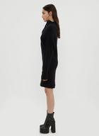 Atlein Asymmetrical Neck Sweater Dress