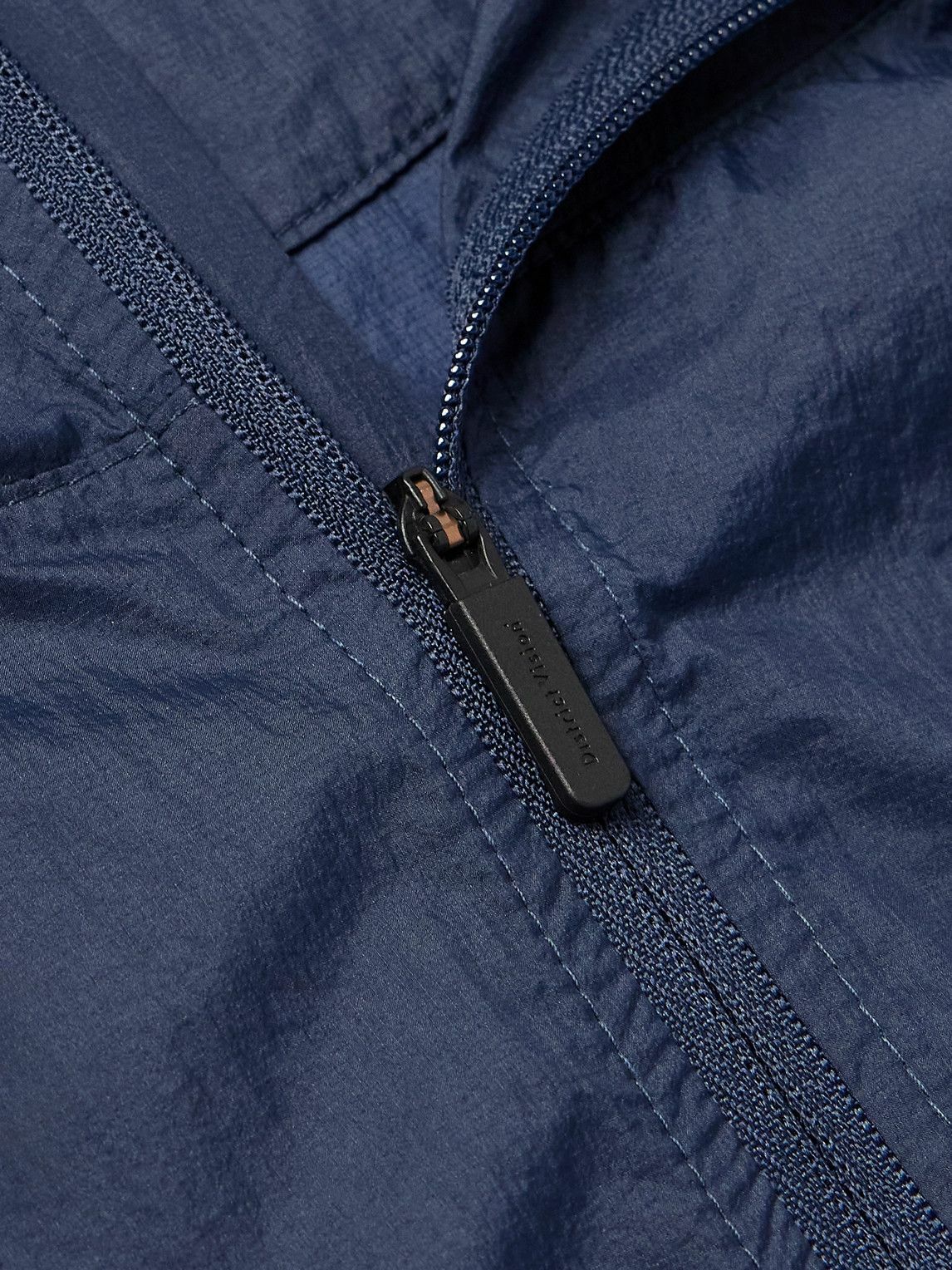DISTRICT VISION - Milli Ultralight Ripstop Hooded Jacket - Blue