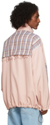 Acne Studios Pink Check Jacket