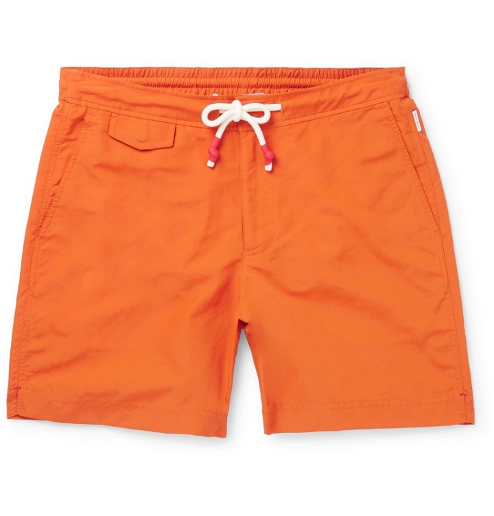 Photo: Orlebar Brown - Standard Mid-Length Swim Shorts - Orange