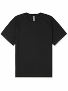 Outdoor Voices - Logo-Appliquéd ThinkFast T-Shirt - Black
