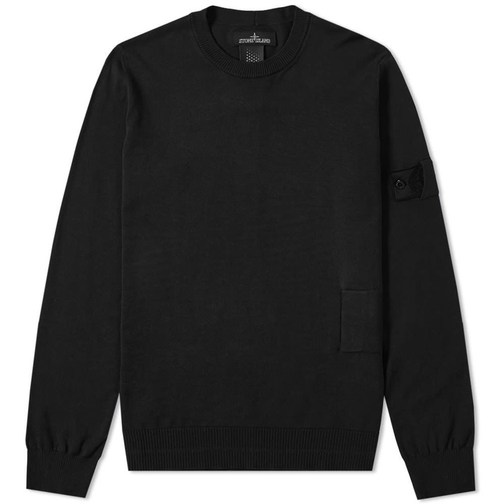 Photo: Stone Island Shadow Project Soft Cotton Light Gauge Crew Knit