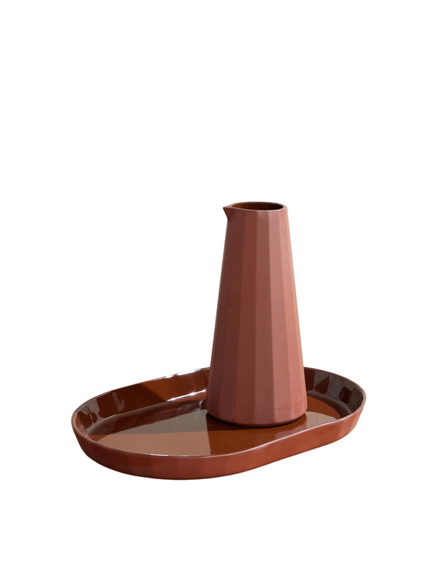 Photo: The Conran Shop - Studio Word Fade Porcelain Platter and Jug Set