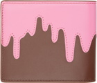 ICECREAM Pink & Brown Drippy Wallet