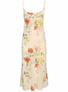 REFORMATION - Emerick Printed Viscose Midi Dress