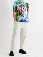 ENDLESS JOY - Jim Moir Camp-Collar Printed TENCEL Shirt - Multi - M