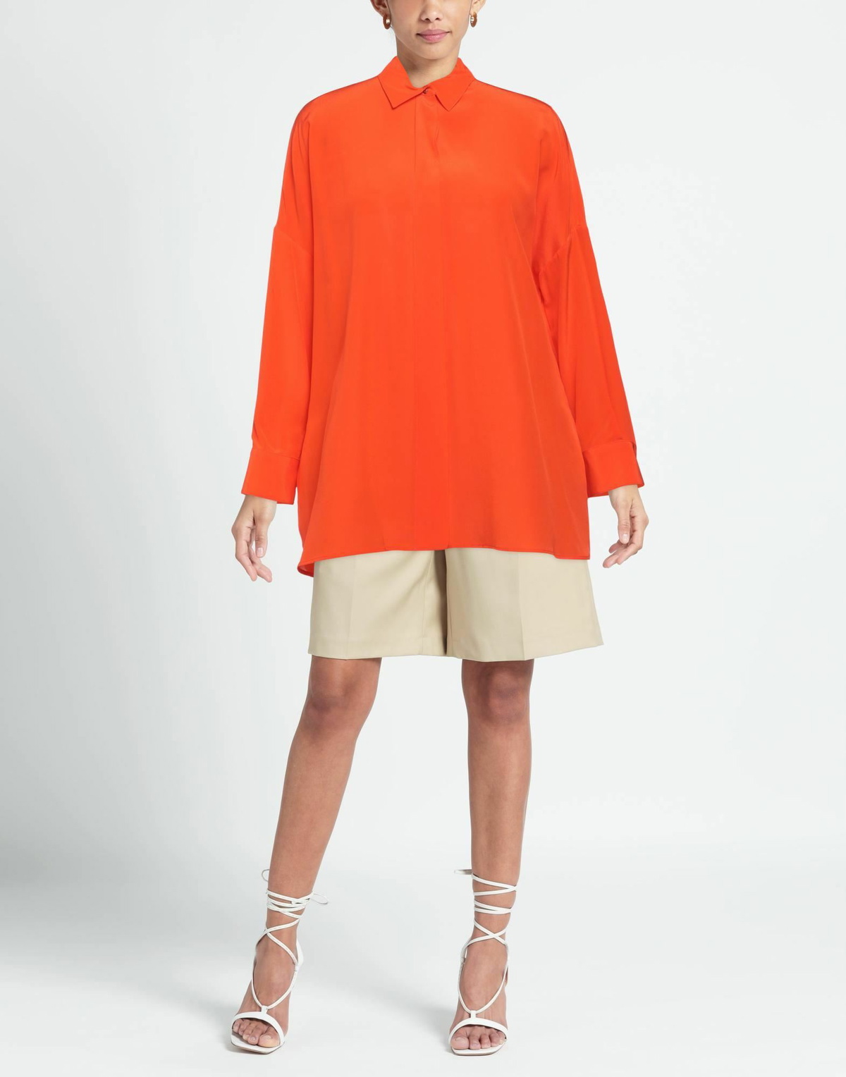Agnona Womens Shirt in Orange