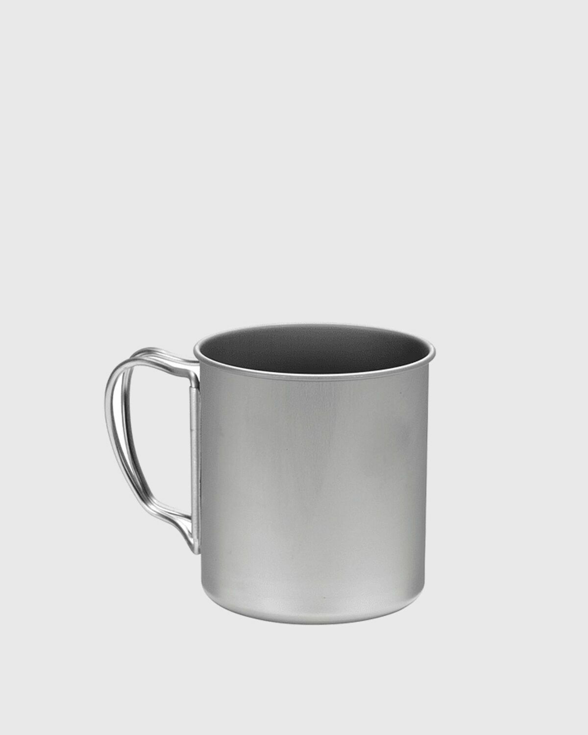 Snow Peak Titanium Single Mug 450 Ml Silver Tableware
