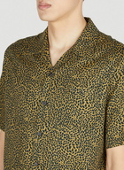 Saint Laurent - Hawaii Short Sleeve Shirt in Yellow