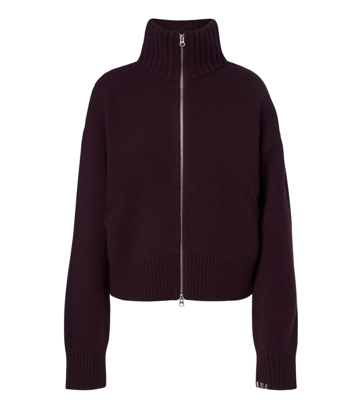 Photo: Extreme Cashmere N°438 Xtra Fab cashmere zip-up sweater