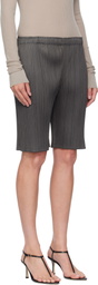 PLEATS PLEASE ISSEY MIYAKE Gray June Monthly Colors Shorts