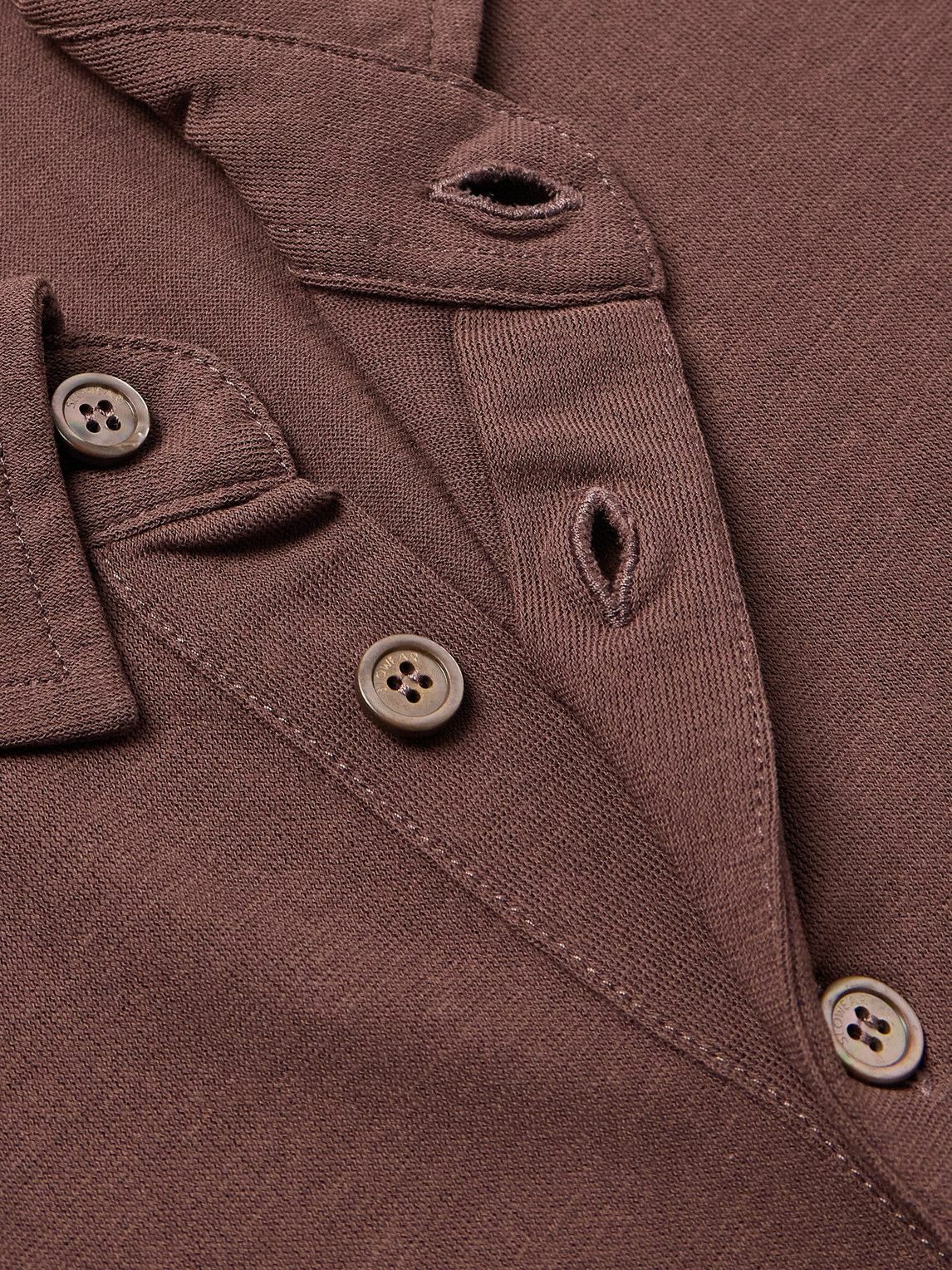 Incotex - Zanone Slim-Fit IceCotton Polo Shirt - Brown