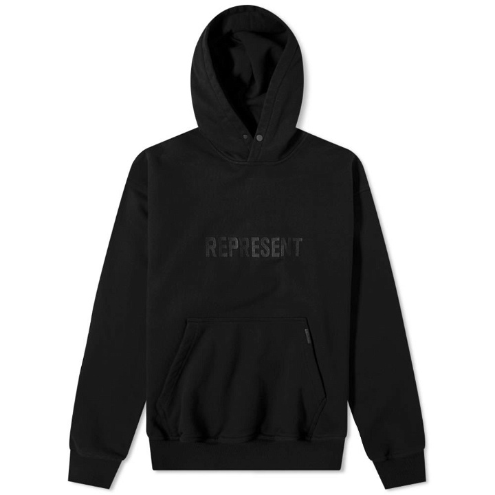 Photo: Represent Embroidered Logo Hoody