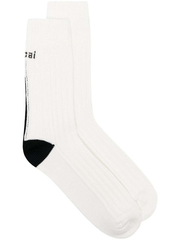 Photo: SACAI - Logo Socks