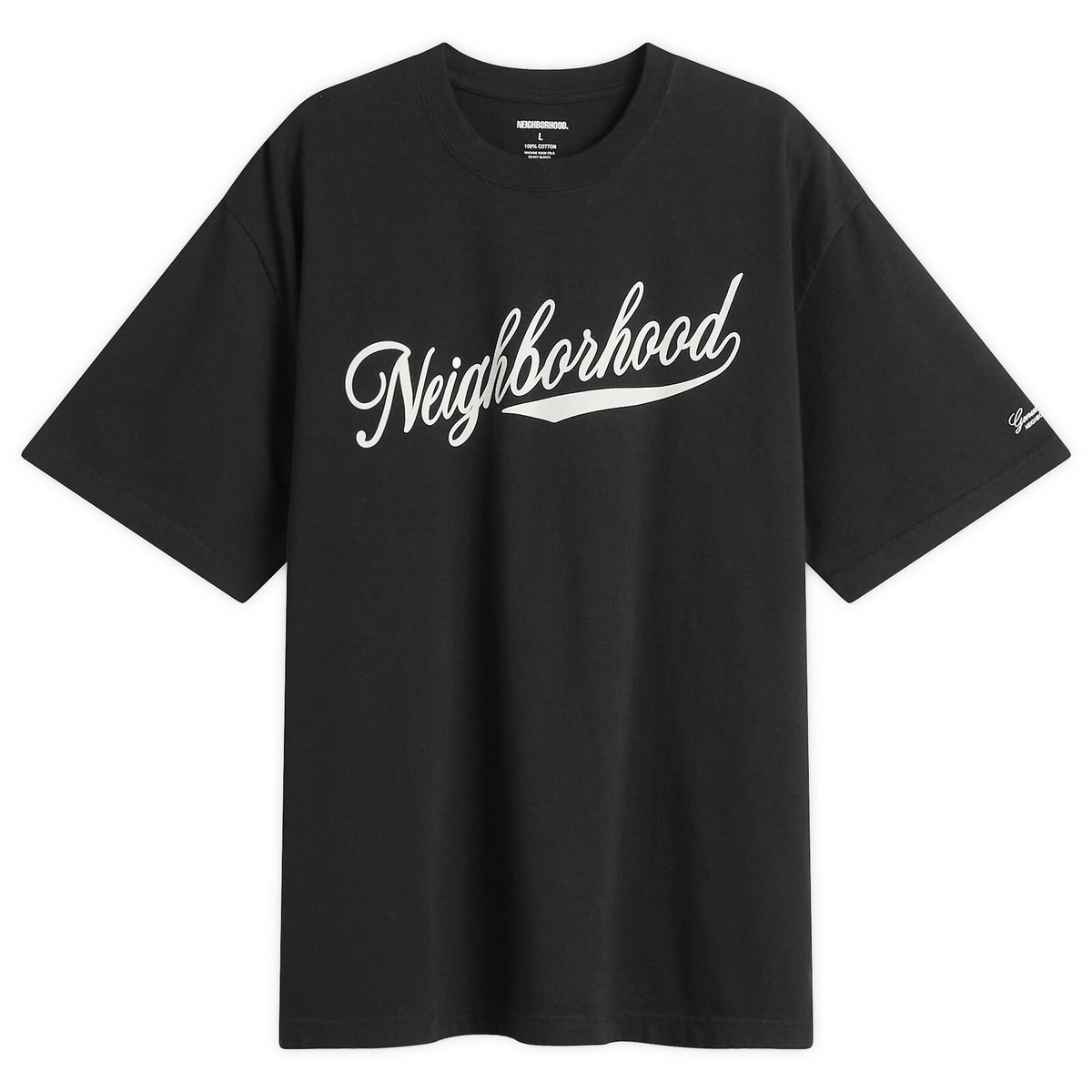 Neighborhood - Printed Mesh T-Shirt - Black Neighborhood