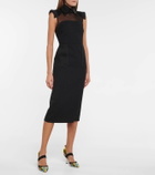 Fendi Wool shirt midi dress
