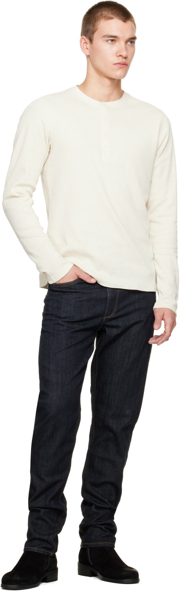 rag & bone Navy Fit 2 Slim Jeans