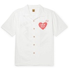 Human Made - Yokosuka Camp-Collar Printed Twill Shirt - White