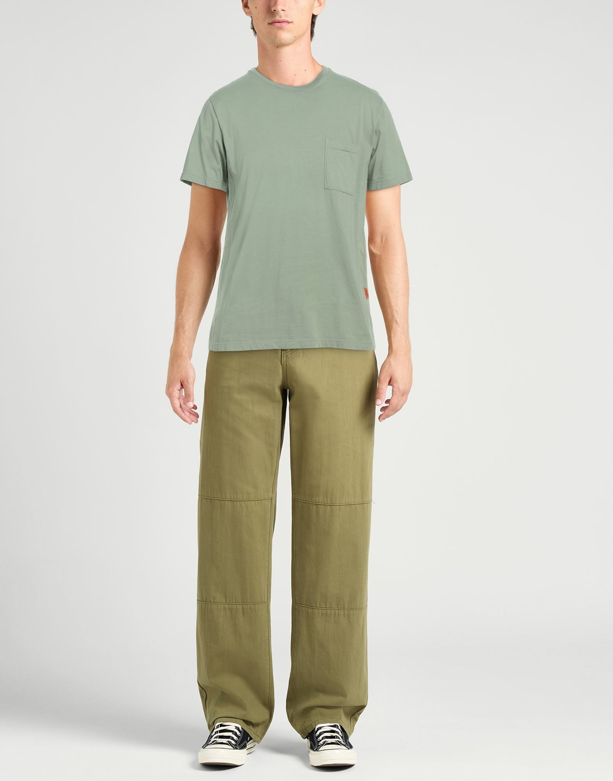 Barena Mens T-shirt in Sage green