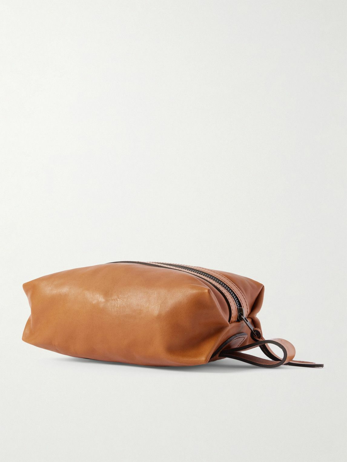 Bleu de Chauffe - Zazou Leather Wash Bag