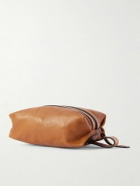Bleu de Chauffe - Zazou Leather Wash Bag