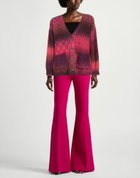Raquel Allegra Womens Cardigan Fuchsia